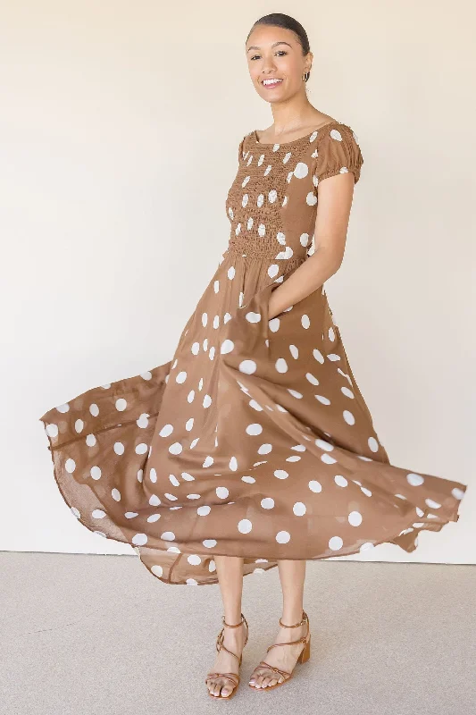 Midi dresses with bow accents for a sweet and charming look Ultraviolet Dress