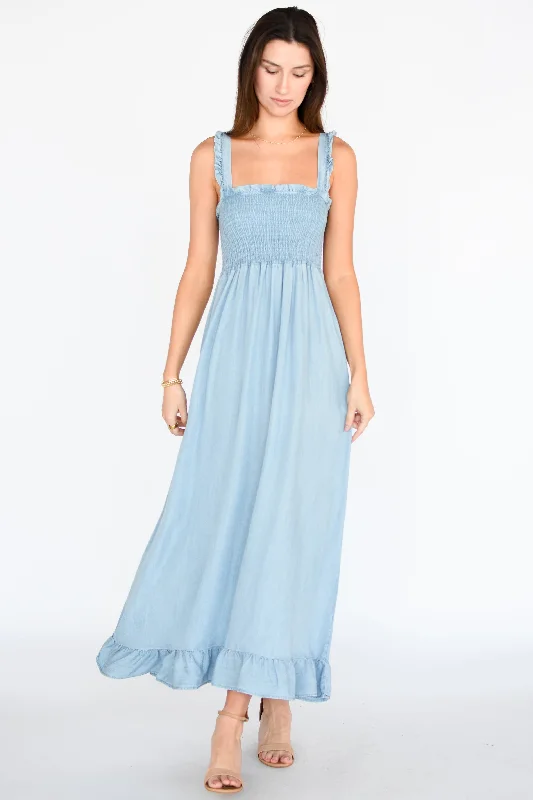 High - low midi dresses with geometric patterns for a modern party Kaydence Dress