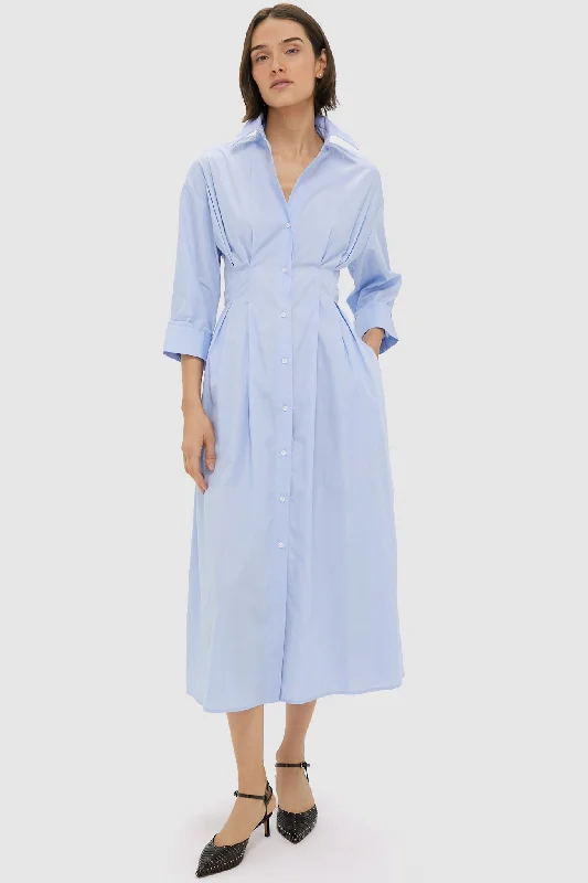 Midi dresses with patchwork patterns for a one - of - a - kind style Oxford Blue MM Dress Midi dresses with patchwork patterns for a one - of - a - kind style Oxford Blue MM Dress