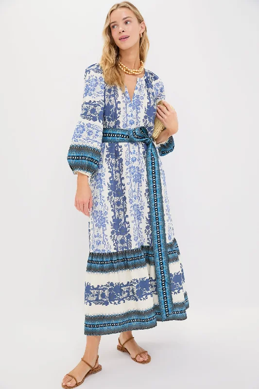 Midi dresses with ruched bodices for a feminine and fitted feel Bondi Blues Cotton Lyles Dress Midi dresses with ruched bodices for a feminine and fitted feel Bondi Blues Cotton Lyles Dress