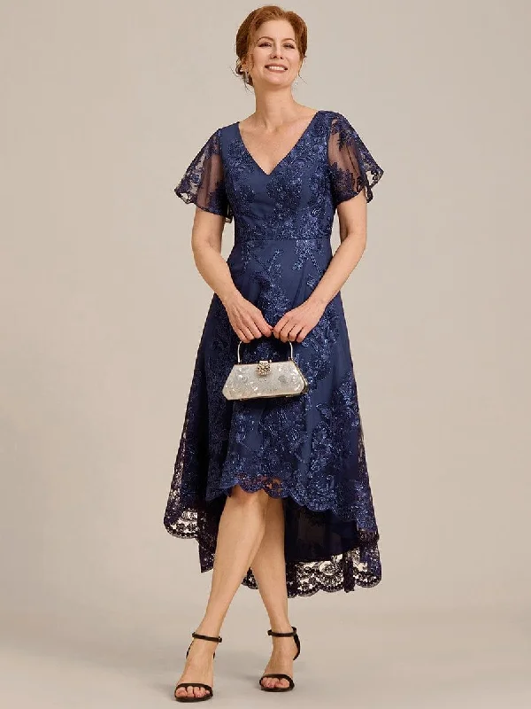 Midi dresses with fringe details for a fun and energetic style ever TIDAL|Embroidered Mesh Double V Neck Midi Mother of the Bride Dress Midi dresses with fringe details for a fun and energetic style ever TIDAL|Embroidered Mesh Double V Neck Midi Mother of the Bride Dress