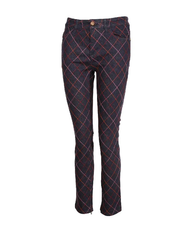 Men's Straight Leg Raw Denim Jeans for a Minimalist and Durable OptionChanel Quilted Slim-Fit Denim Jeans in Navy Blue Cotton Men's Straight Leg Raw Denim Jeans for a Minimalist and Durable OptionChanel Quilted Slim-Fit Denim Jeans in Navy Blue Cotton