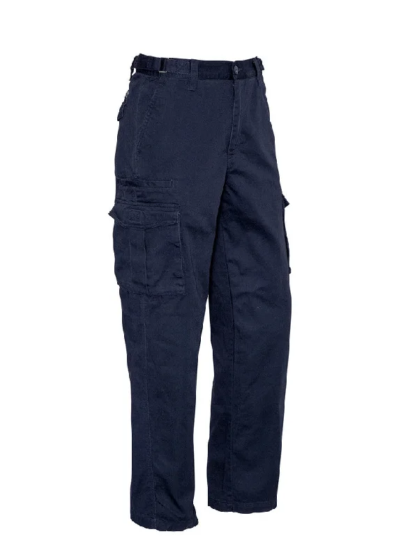 Women's Wide - Leg Denim Cargo Pants in Dark Wash with Distressed Details for a Trendy AppearanceSyzmik Basic Cargo Pant ZP501R Women's Wide - Leg Denim Cargo Pants in Dark Wash with Distressed Details for a Trendy AppearanceSyzmik Basic Cargo Pant ZP501R