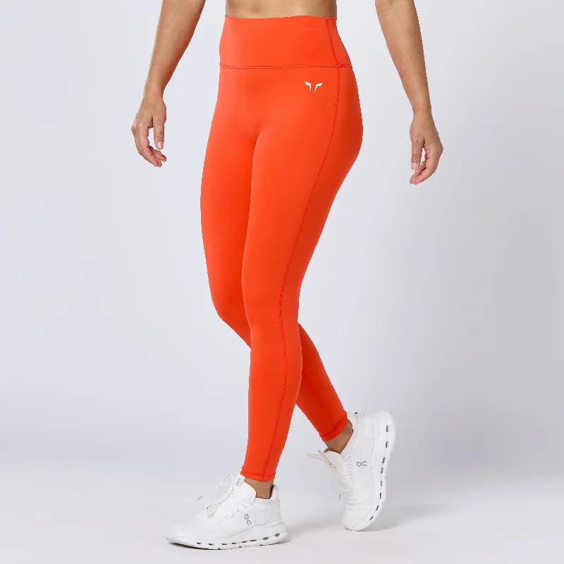women tights with a wide waistband for a non - restrictive fitCore Agile ACT Leggings 27" - Orange.Com women tights with a wide waistband for a non - restrictive fitCore Agile ACT Leggings 27" - Orange.Com