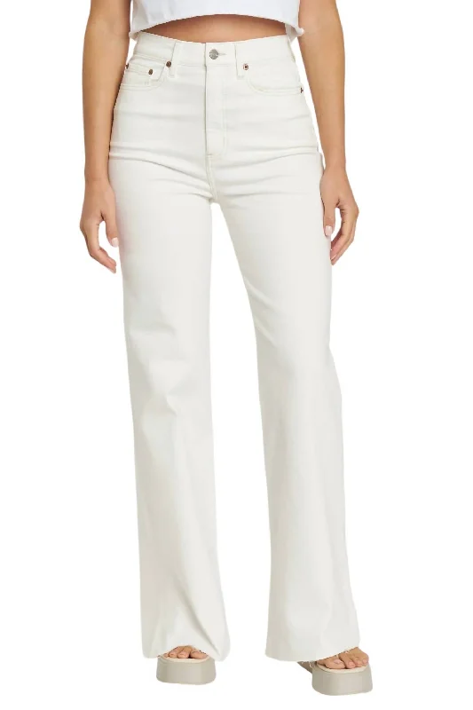 Men's Straight Leg Raw Denim Jeans for a Minimalist and Durable OptionFar Out Wide Leg Jeans In White Men's Straight Leg Raw Denim Jeans for a Minimalist and Durable OptionFar Out Wide Leg Jeans In White