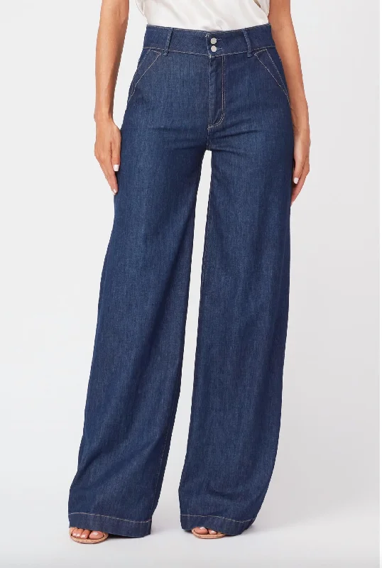 Men's Jeans with a Hidden Coin Pocket for Added ConvenienceHarper Double Button Jeans In Blue Men's Jeans with a Hidden Coin Pocket for Added ConvenienceHarper Double Button Jeans In Blue