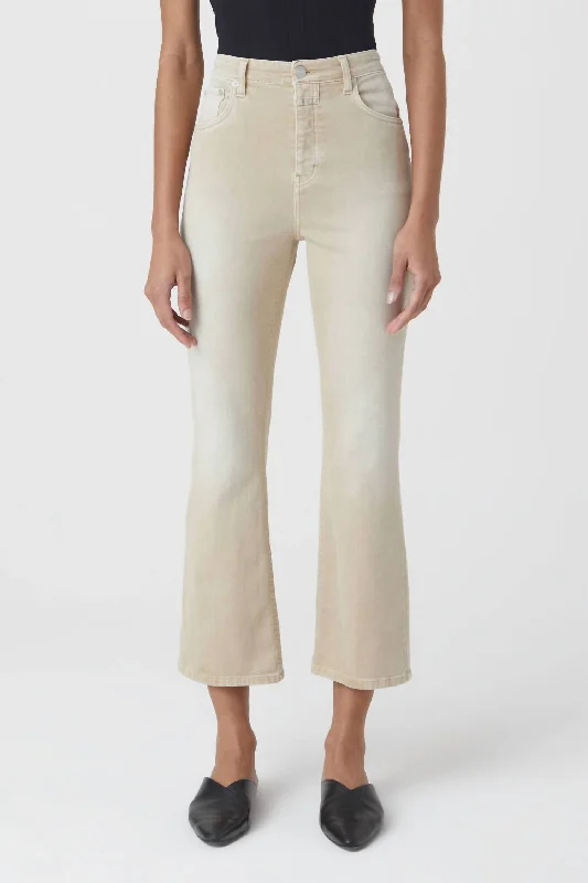 Men's Jeans with a Frayed Hem for a Casual and Effortless StyleHi-Sun Jeans In Reed Beige Men's Jeans with a Frayed Hem for a Casual and Effortless StyleHi-Sun Jeans In Reed Beige