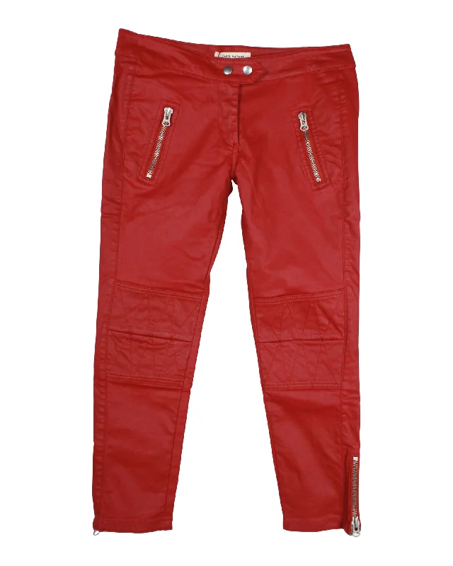 Men's Slim Fit Stretch Jeans in Dark Wash for a Modern and Comfortable LookIsabel Marant x H&M Waxed Biker Jeans in Red Cotton Men's Slim Fit Stretch Jeans in Dark Wash for a Modern and Comfortable LookIsabel Marant x H&M Waxed Biker Jeans in Red Cotton