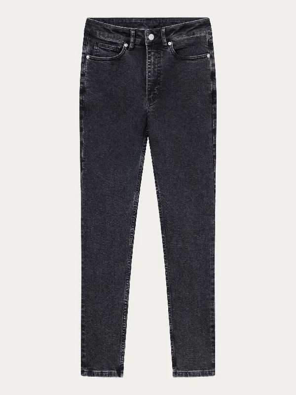 Men's Jeans with an Elastic Waistband for Ultimate ComfortIVY skinny denim jeans rinse black - Rinse black Men's Jeans with an Elastic Waistband for Ultimate ComfortIVY skinny denim jeans rinse black - Rinse black