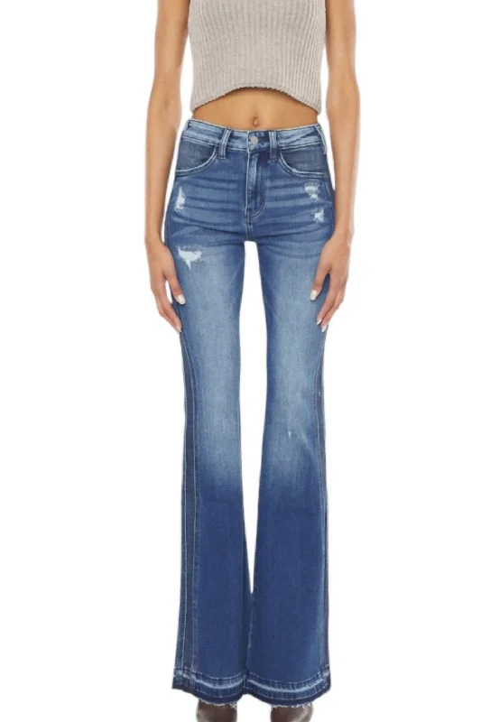 Plus Size Men's Bootcut Jeans with a Relaxed Waist for a Classic and Comfortable FitJuliana Denim Bootcut Jeans In Dark Wash Plus Size Men's Bootcut Jeans with a Relaxed Waist for a Classic and Comfortable FitJuliana Denim Bootcut Jeans In Dark Wash