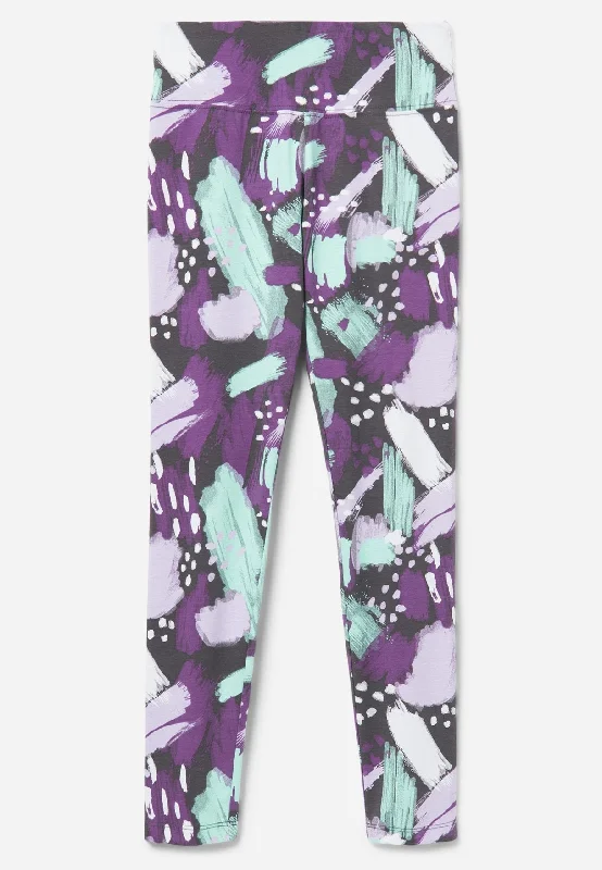 women tights for yoga and Pilates sessionsPatterned Full-Length Leggings