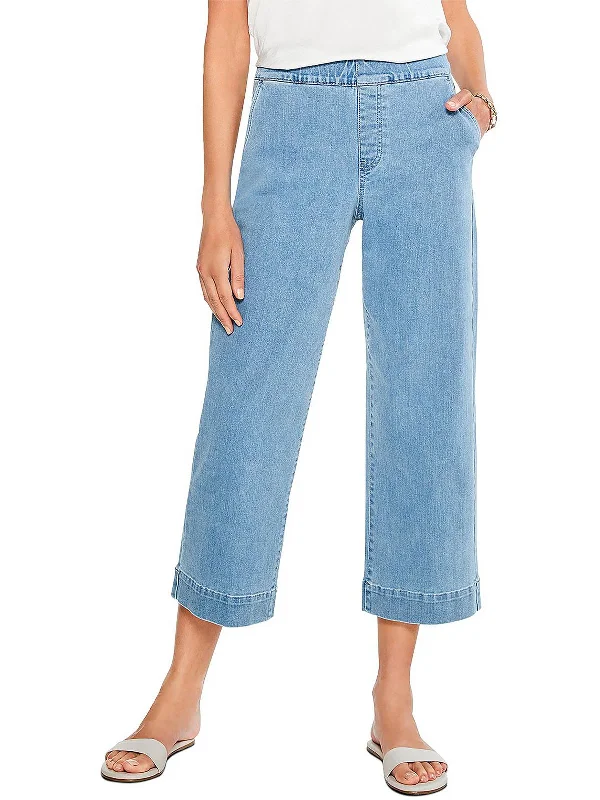 Men's Jeans with a Frayed Hem for a Casual and Effortless StyleWomens Denim Stretch Wide Leg Jeans Men's Jeans with a Frayed Hem for a Casual and Effortless StyleWomens Denim Stretch Wide Leg Jeans