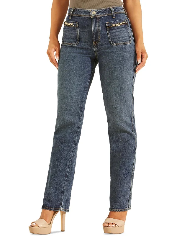 Plus Size Men's Relaxed Fit Jeans with a Faded Wash for a Vintage - Inspired LookWomens High Rise Dark Wash Straight Leg Jeans Plus Size Men's Relaxed Fit Jeans with a Faded Wash for a Vintage - Inspired LookWomens High Rise Dark Wash Straight Leg Jeans