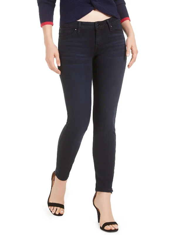 Men's High - Waisted Jeans in a Medium Wash for a Vintage - Style RevivalWomens Low Rise Dark Wash Skinny Jeans Men's High - Waisted Jeans in a Medium Wash for a Vintage - Style RevivalWomens Low Rise Dark Wash Skinny Jeans