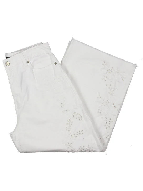 Plus Size Men's Bootcut Jeans with a Relaxed Waist for a Classic and Comfortable FitWomens Wide Leg Eyelet Legs Cropped Jeans Plus Size Men's Bootcut Jeans with a Relaxed Waist for a Classic and Comfortable FitWomens Wide Leg Eyelet Legs Cropped Jeans