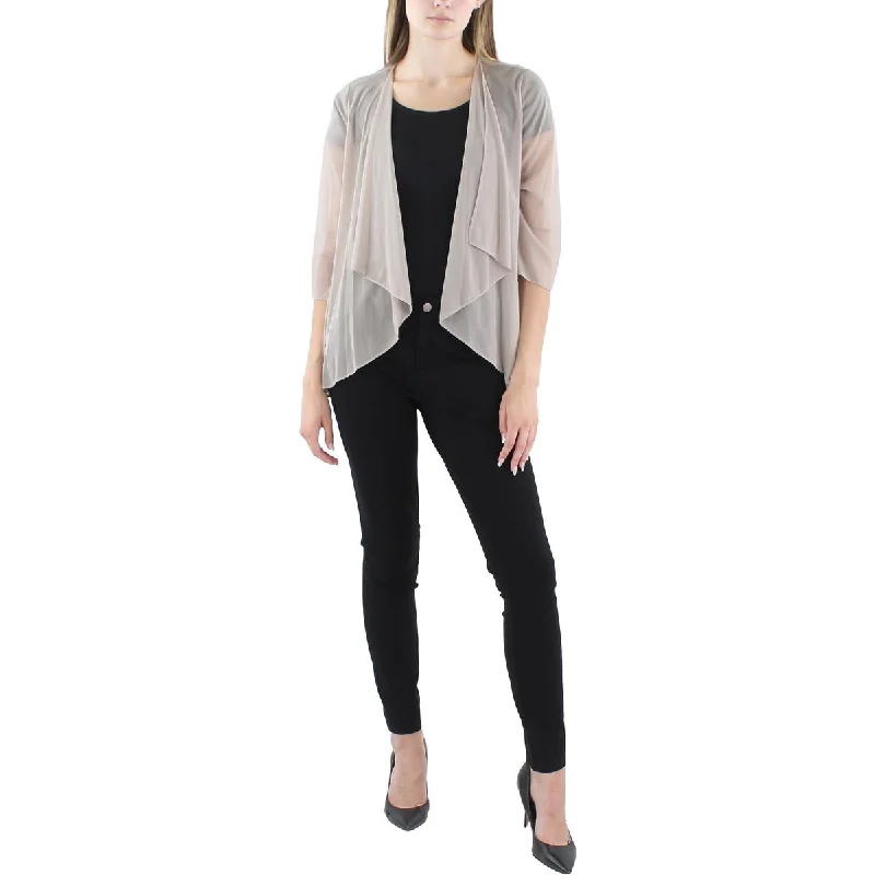 Women's Belted Blazers in Camel Color for a Sophisticated OutfitPetites Womens Mesh Sheer Duster Blazer Women's Belted Blazers in Camel Color for a Sophisticated OutfitPetites Womens Mesh Sheer Duster Blazer