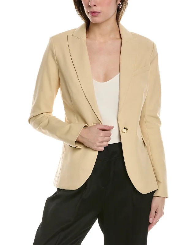 Women's Slim - Fit Blazers in Charcoal Gray for a Professional AppearanceDerek Lam 10 Crosby Allie Blazer Women's Slim - Fit Blazers in Charcoal Gray for a Professional AppearanceDerek Lam 10 Crosby Allie Blazer