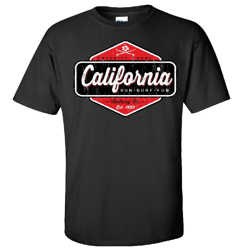 Striped Women T Shirt in a Classic PatternCalifornia Paradise Found Asst Colors T-shirt/tee Striped Women T Shirt in a Classic PatternCalifornia Paradise Found Asst Colors T-shirt/tee