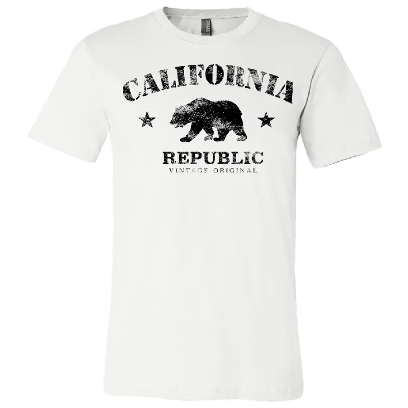 Long Sleeve Women T Shirt for Cooler WeatherCalifornia Republic Vintage Original Asst Colors Mens Lightweight Fitted T-Shirt/tee Long Sleeve Women T Shirt for Cooler WeatherCalifornia Republic Vintage Original Asst Colors Mens Lightweight Fitted T-Shirt/tee
