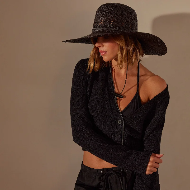 v neck women cardigan to elongate the necklineCotton Linen Cropped Cardigan - Black v neck women cardigan to elongate the necklineCotton Linen Cropped Cardigan - Black