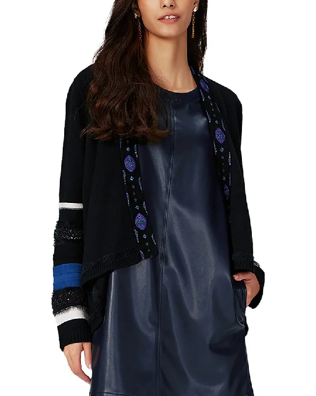 cable knit women cardigan with intricate patternsDiane von Furstenberg Ernest Wool-Blend Cardigan cable knit women cardigan with intricate patternsDiane von Furstenberg Ernest Wool-Blend Cardigan