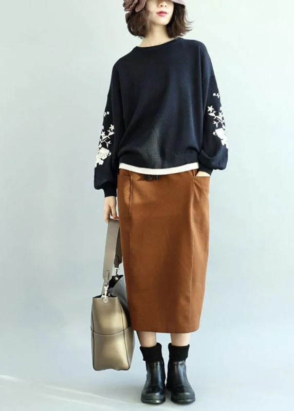 Button - Down Women's Shetland Wool Sweaters in Traditional PatternsDIY Navy O-Neck Sequins Embroideried Fall Knit Sweaters Button - Down Women's Shetland Wool Sweaters in Traditional PatternsDIY Navy O-Neck Sequins Embroideried Fall Knit Sweaters