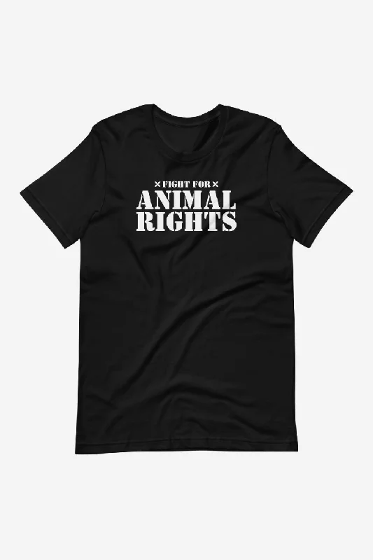 Muscle Women T Shirt for a Sporty and Casual LookFight For Animal Rights Unisex T-Shirt Muscle Women T Shirt for a Sporty and Casual LookFight For Animal Rights Unisex T-Shirt