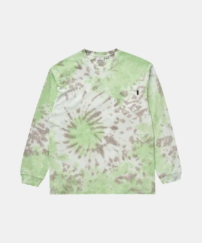 Sheer Women T Shirt for a Stylish and Alluring LookL/S Pocket Tee