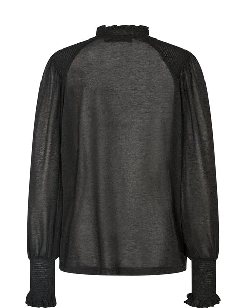 Bell - Sleeve Women's Mohair - Wool Blend SweatersMos Mosh Kaliva Long Sleeved Blouse Bell - Sleeve Women's Mohair - Wool Blend SweatersMos Mosh Kaliva Long Sleeved Blouse