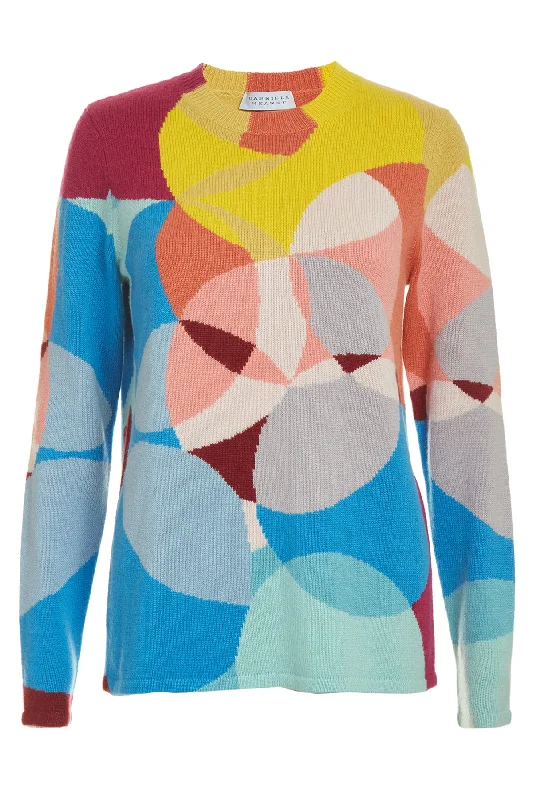 Open - Front Women's Cardigan - Style Mohair SweatersMuscovite Knit Sweater in Multi Cashmere Open - Front Women's Cardigan - Style Mohair SweatersMuscovite Knit Sweater in Multi Cashmere