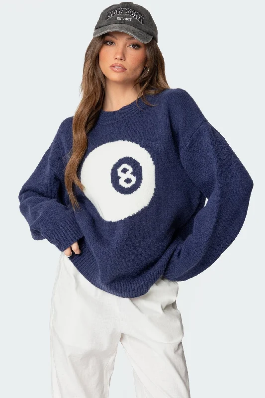 Mock Neck Women's Alpaca Wool Sweaters in Earth TonesMagic 8 Oversized Chunky Knit Sweater Mock Neck Women's Alpaca Wool Sweaters in Earth TonesMagic 8 Oversized Chunky Knit Sweater