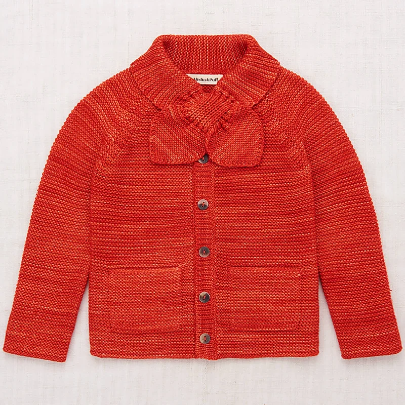 open front women cardigan for easy stylingScout Cardigan in Red Flame by Misha & Puff open front women cardigan for easy stylingScout Cardigan in Red Flame by Misha & Puff