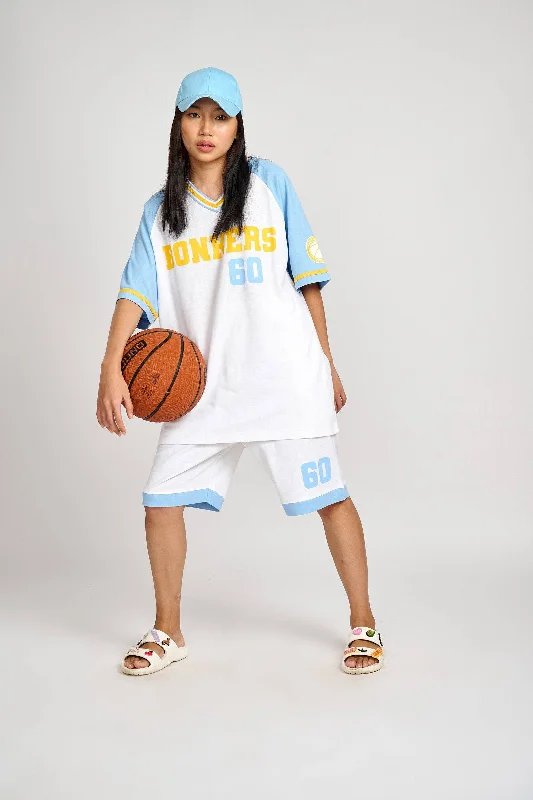 Puff Sleeve Women T Shirt for a Fashion - Forward LookSignature Baller Oversized Jersey Set Puff Sleeve Women T Shirt for a Fashion - Forward LookSignature Baller Oversized Jersey Set