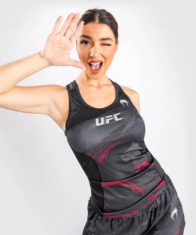 Crop Top Women T Shirt to Pair with High - Waisted BottomsUFC Venum Authentic Fight Week 2.0 Women’s Performance Tank Top - Black/Red Crop Top Women T Shirt to Pair with High - Waisted BottomsUFC Venum Authentic Fight Week 2.0 Women’s Performance Tank Top - Black/Red