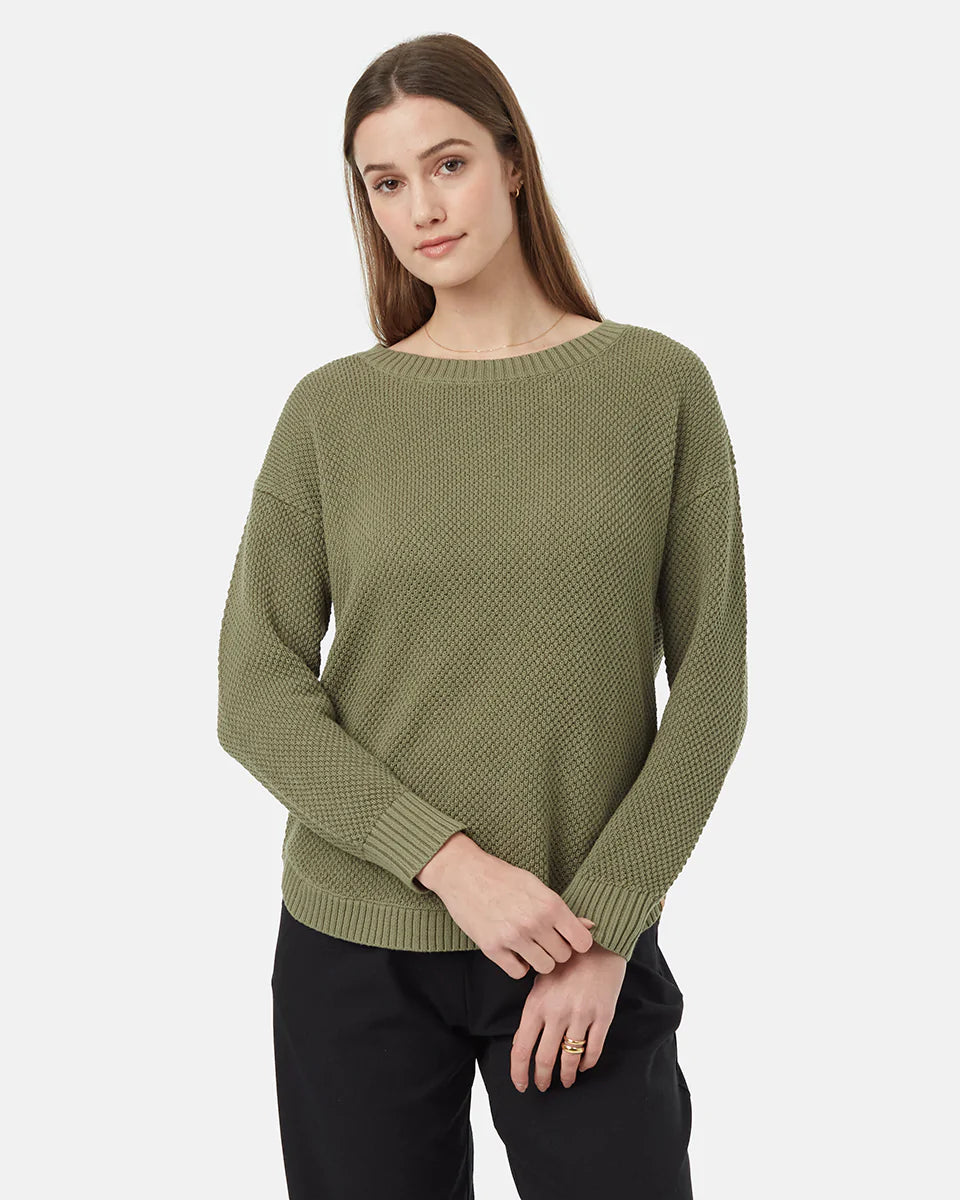 Plus Size Women's Oversized Chunky Knit SweatersHighline Drop Shoulder Sweater