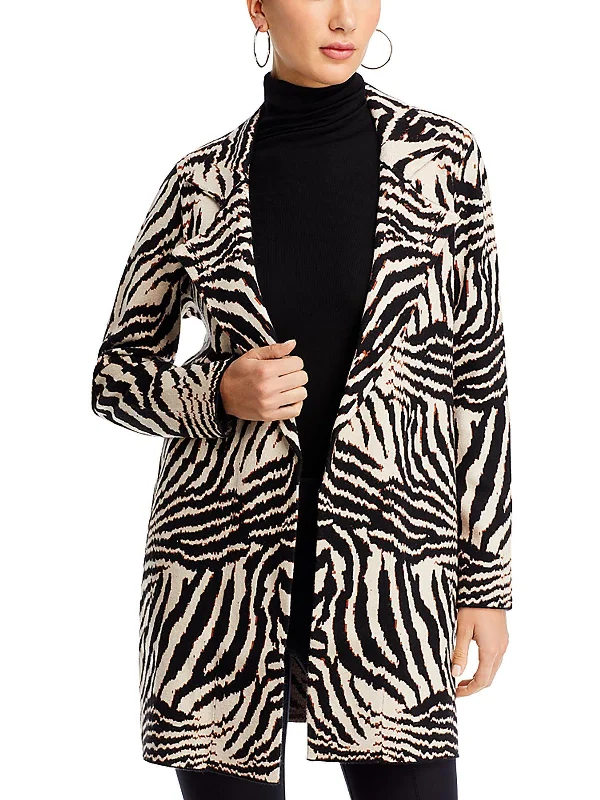 v neck women cardigan to elongate the necklineWomens Open Front Animal Print Cardigan Sweater v neck women cardigan to elongate the necklineWomens Open Front Animal Print Cardigan Sweater