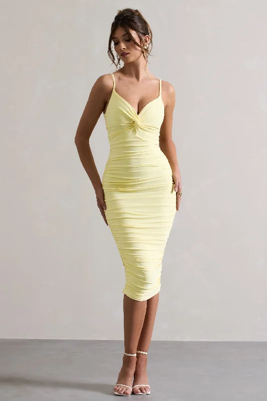 Little Black Women Dress with Sequins for a Glamorous Night OutDesired | Lemon Knot Detail Ruched Midi Dress Little Black Women Dress with Sequins for a Glamorous Night OutDesired | Lemon Knot Detail Ruched Midi Dress