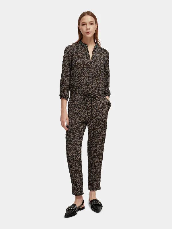 Women jumpsuits with patchwork designs for a unique and creative styleJacquard jumpsuit Women jumpsuits with patchwork designs for a unique and creative styleJacquard jumpsuit