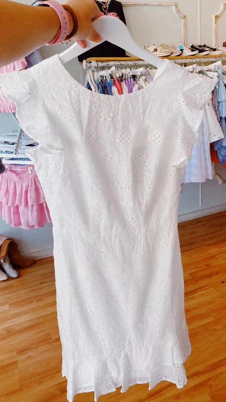 Lace - Embellished Women Dress for an Elegant and Sophisticated AppearanceLindsey Eyelet Dress