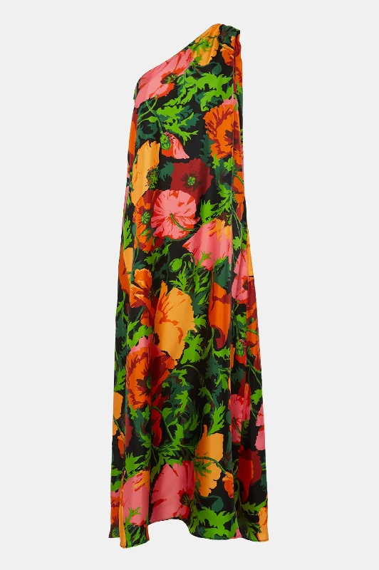 Mermaid - Style Women Dress with a Fitted Silhouette for Special OccasionsRoy Silk Dress in Wonderland Mermaid - Style Women Dress with a Fitted Silhouette for Special OccasionsRoy Silk Dress in Wonderland
