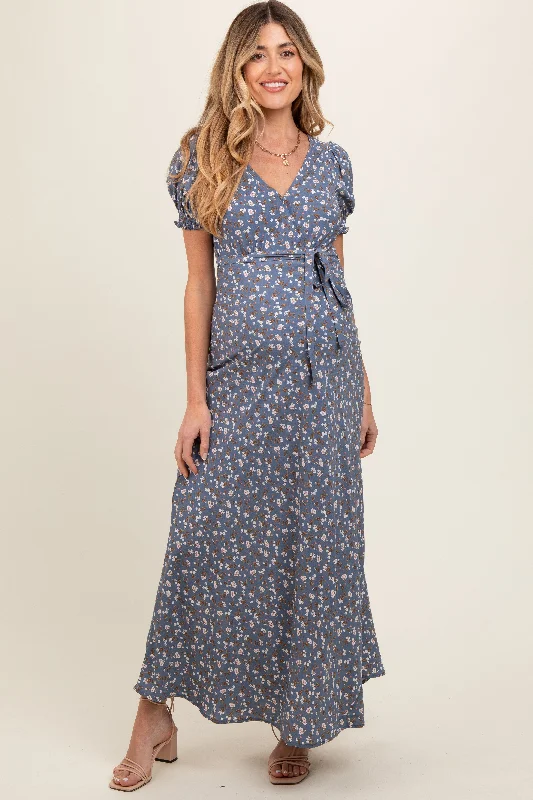 Empire Waist Women Dress to Accentuate the Bust and Conceal the Waist Empire Waist Women Dress to Accentuate the Bust and Conceal the Waist Blue Floral Puff Sleeve V Neck Maternity Maxi Dress Empire Waist Women Dress to Accentuate the Bust and Conceal the Waist Empire Waist Women Dress to Accentuate the Bust and Conceal the Waist Blue Floral Puff Sleeve V Neck Maternity Maxi Dress