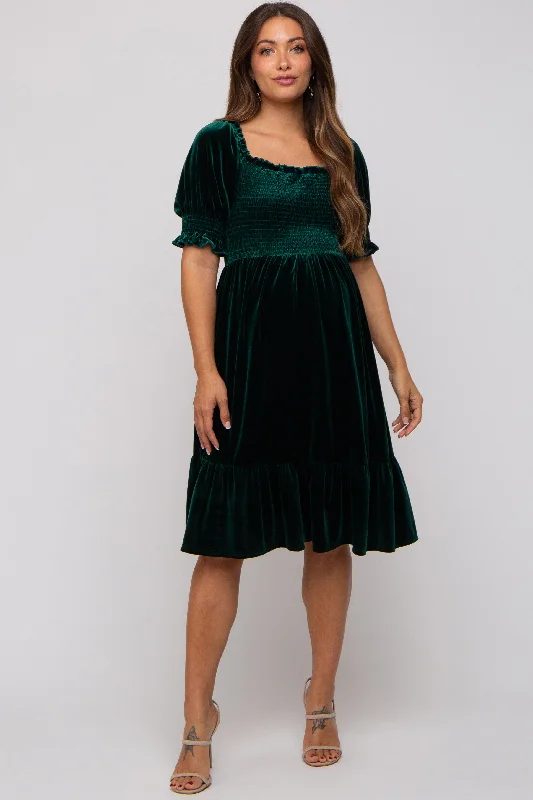 Ruffled Women Dress with Multiple Layers for a Playful and Girly Style Ruffled Women Dress with Multiple Layers for a Playful and Girly Style Forest Green Velvet Smocked Puff Sleeve Maternity Dress Ruffled Women Dress with Multiple Layers for a Playful and Girly Style Ruffled Women Dress with Multiple Layers for a Playful and Girly Style Forest Green Velvet Smocked Puff Sleeve Maternity Dress