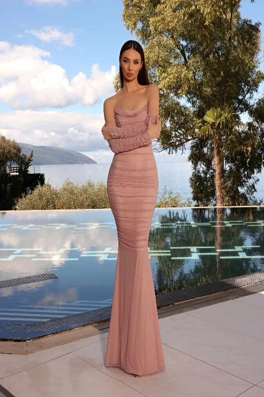 Pleated Women Dress with a Timeless and Elegant Texture Pleated Women Dress with a Timeless and Elegant Texture Nicoletta NC2054 Pleated Women Dress with a Timeless and Elegant Texture Pleated Women Dress with a Timeless and Elegant Texture Nicoletta NC2054
