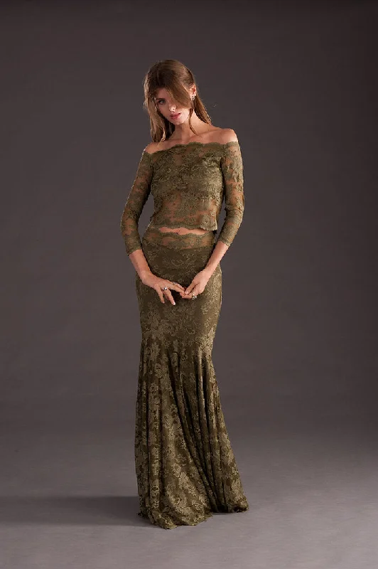 Lace - Embellished Women Dress for an Elegant and Sophisticated Appearance Lace - Embellished Women Dress for an Elegant and Sophisticated Appearance Olvi's Floor Length Lace Skirt Lace - Embellished Women Dress for an Elegant and Sophisticated Appearance Lace - Embellished Women Dress for an Elegant and Sophisticated Appearance Olvi's Floor Length Lace Skirt