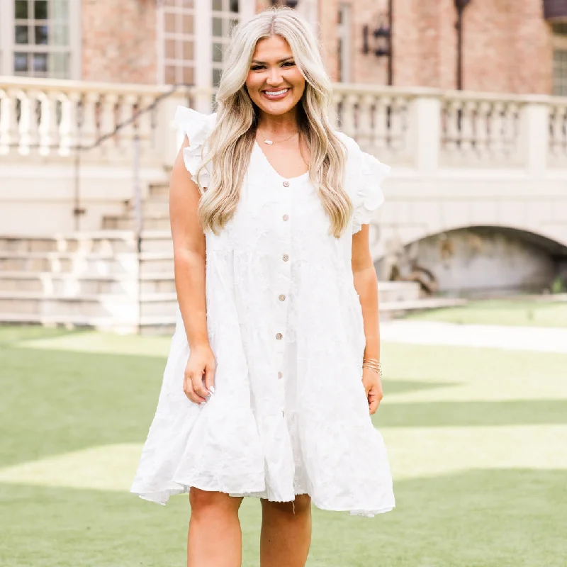 Shift Women Dress with a Simple and Classic Design for Everyday Wear Shift Women Dress with a Simple and Classic Design for Everyday Wear Tea Party Vibes Dress, Off White Shift Women Dress with a Simple and Classic Design for Everyday Wear Shift Women Dress with a Simple and Classic Design for Everyday Wear Tea Party Vibes Dress, Off White