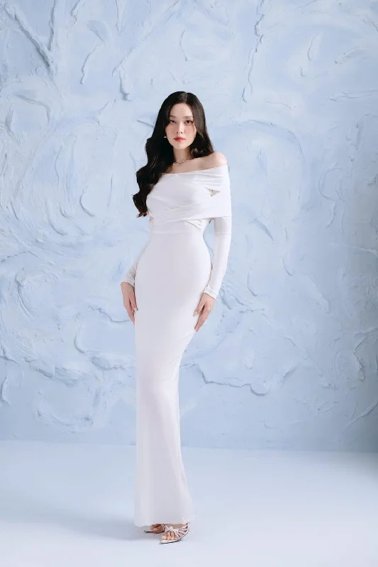 Maxi dresses with beaded embellishments for a fancy and luxurious eventWindy Bodycon Off-Shoulder Spandex Maxi Dress Maxi dresses with beaded embellishments for a fancy and luxurious eventWindy Bodycon Off-Shoulder Spandex Maxi Dress
