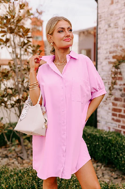 Linen mini dresses for a breathable summer optionAlways On The Go Shift Dress