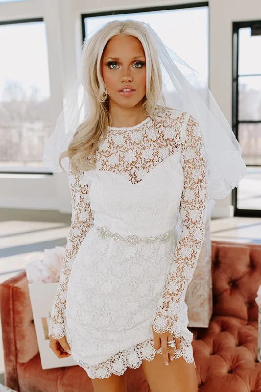 Mini dresses with embroidered details for a unique touchCherished Moment Crochet Mini Dress Mini dresses with embroidered details for a unique touchCherished Moment Crochet Mini Dress