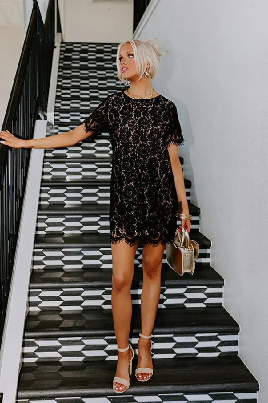 Mini dresses with mesh panels for a sexy and trendy lookDearest Memory Lace Dress in Black Mini dresses with mesh panels for a sexy and trendy lookDearest Memory Lace Dress in Black