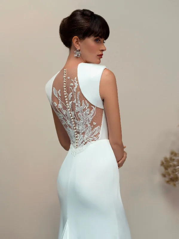 Printed wedding guest dresses with tropical motifs for beach weddingsElegant Wedding Gown with Gorgeous Embroidered Lace Back Printed wedding guest dresses with tropical motifs for beach weddingsElegant Wedding Gown with Gorgeous Embroidered Lace Back